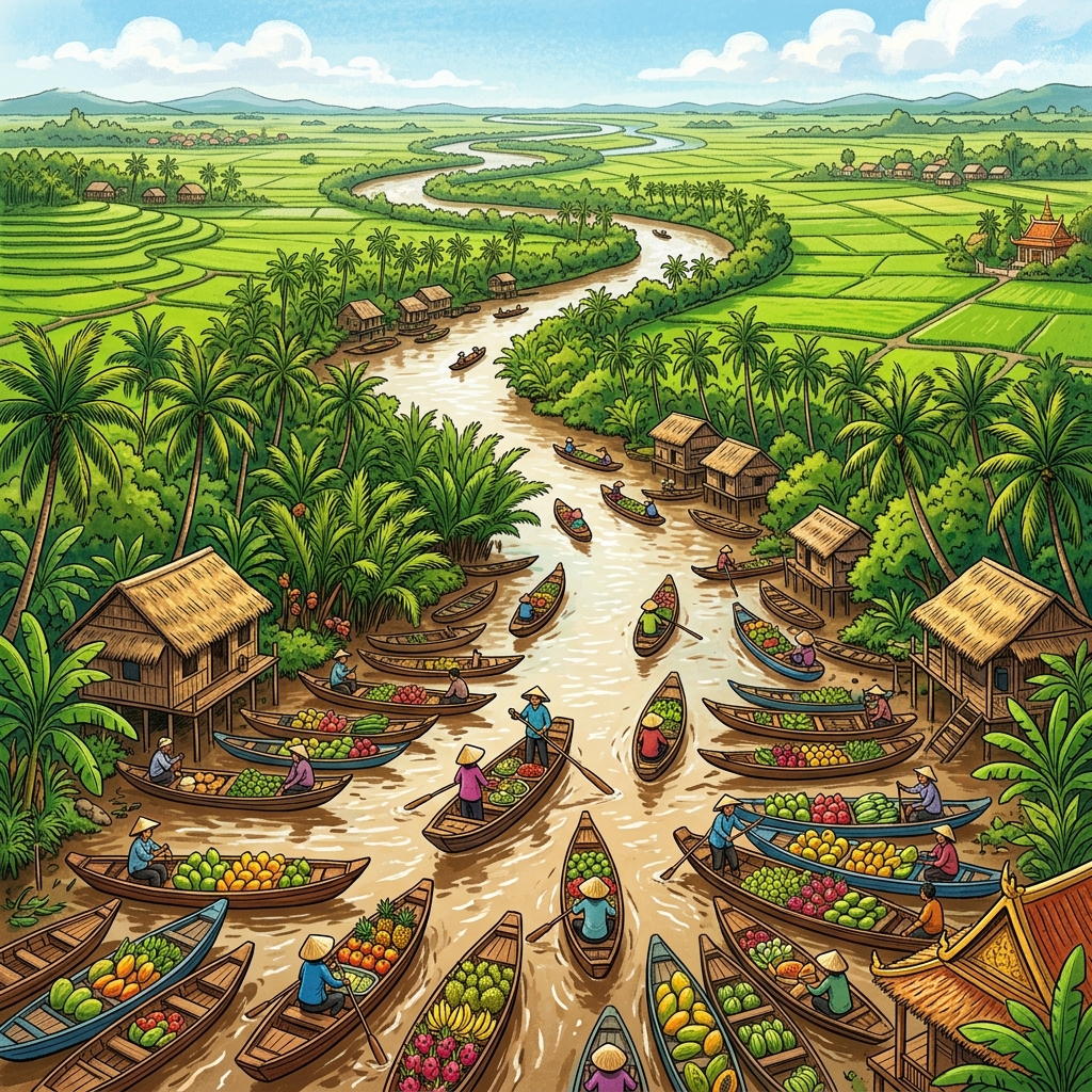 Thiên nhiên và con người vùng Nam Bộ