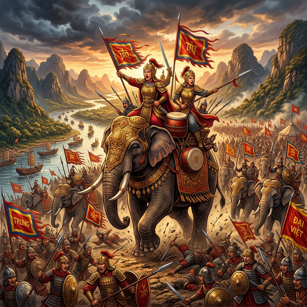 Những sự kiện lịch sử tiêu biểu thời kỳ Bắc thuộc